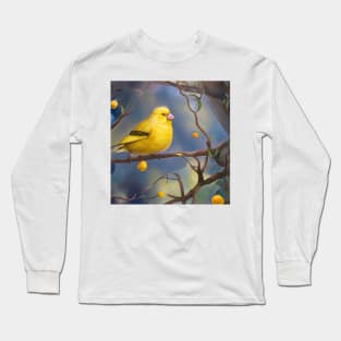 canary illustration Long Sleeve T-Shirt